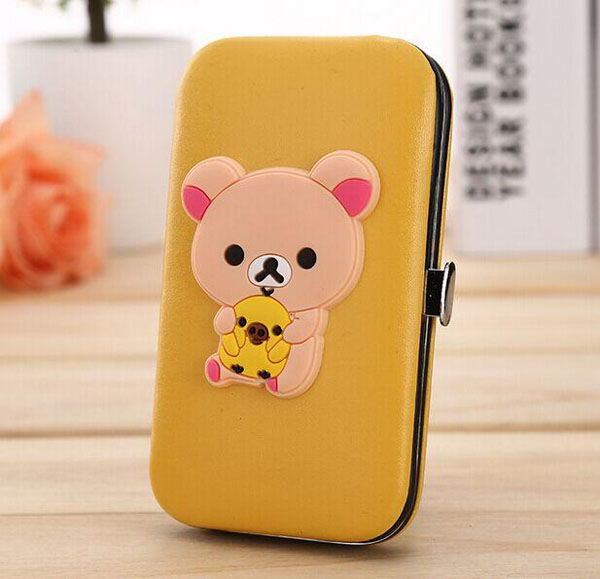 bộ kềm cắt móng 6 món gấu pooh