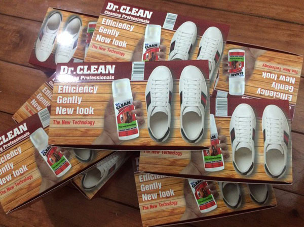 Bộ làm sạch đồ da Dr.clean tiện dụng