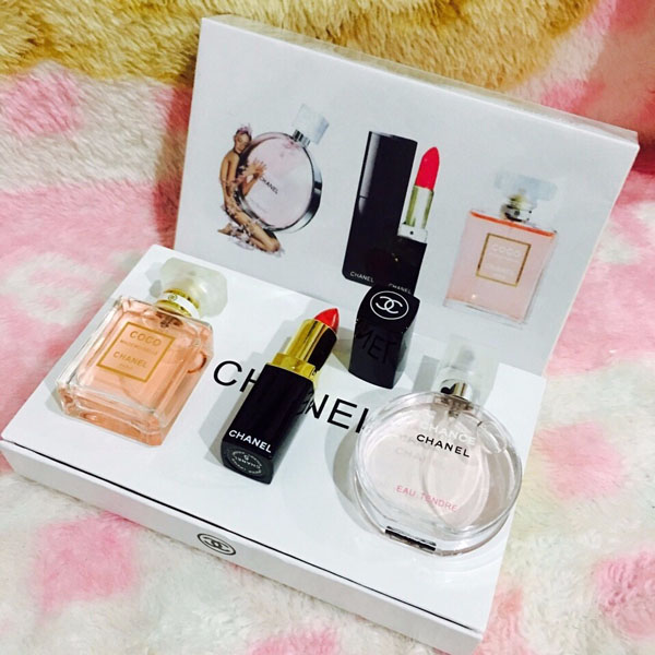 Bộ mỹ phẩm Chanel 3 món cao cấp
