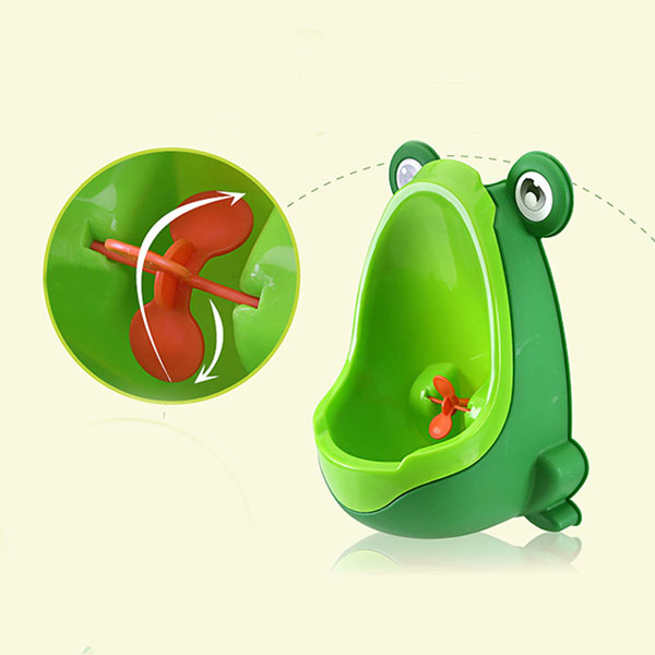Bán sỉ bô tiểu mini gắn tường cho bé trai hình chú ếch