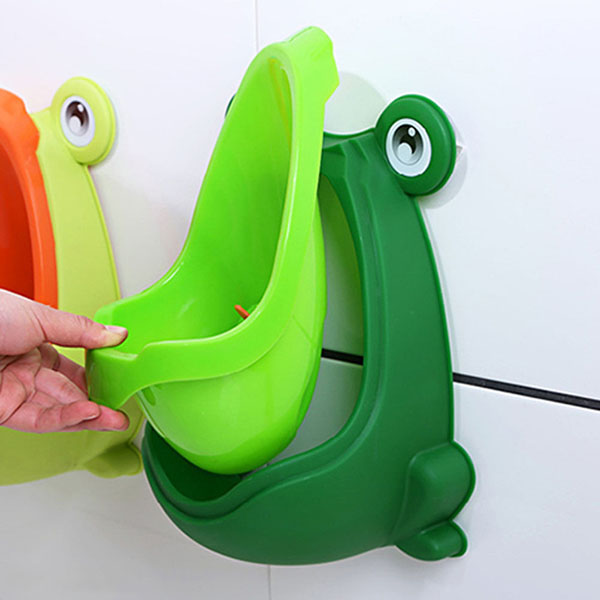 Bán sỉ bô tiểu mini gắn tường cho bé trai hình chú ếch