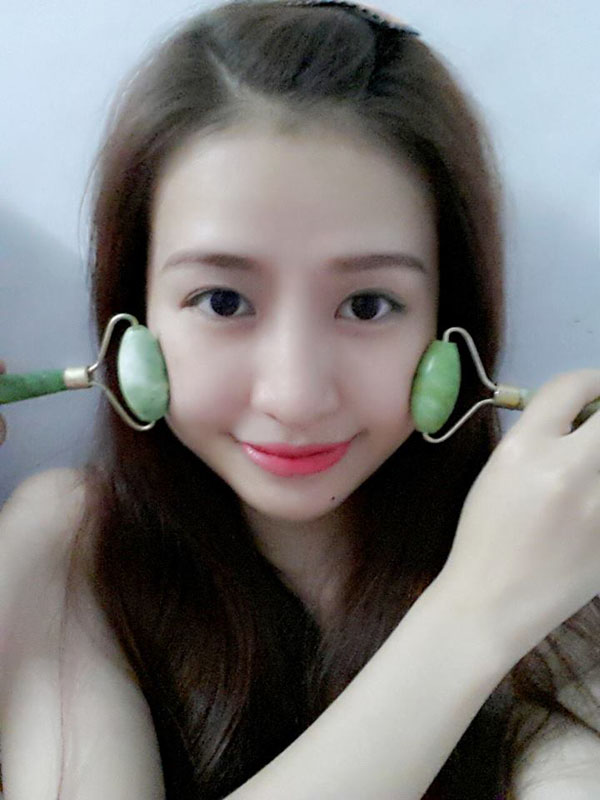 Cây lăn mát xa mặt bằng đá cẩm thạch