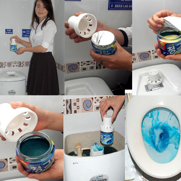 Bán sỉ chai tẩy bồn cầu Hàn Quốc