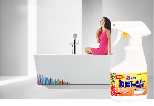 Chai xịt vệ sinh nhà bếp Rocket Mold Remover