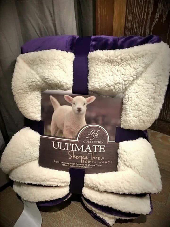 Bán buôn chăn lông cừu Ultimate