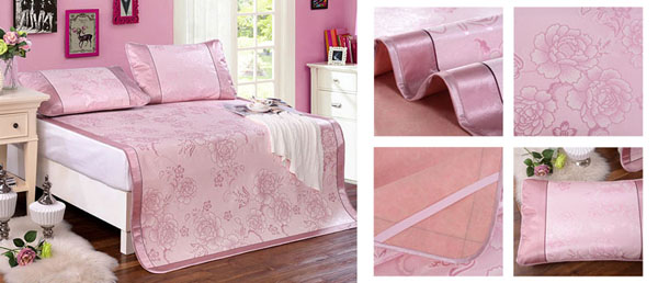 Chiếu lụa điều hòa cao cấp khổ 1m8 x 2m