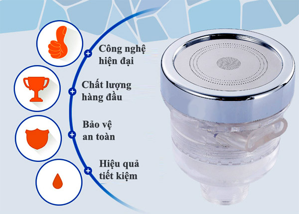 Bán buôn đầu lọc nước tăng áp 3 chế độ