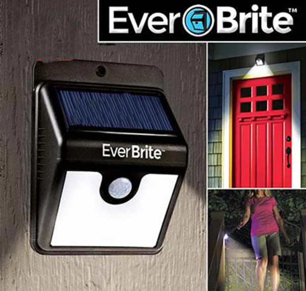 Đèn cảm biến năng lượng mặt trời Ever Brite