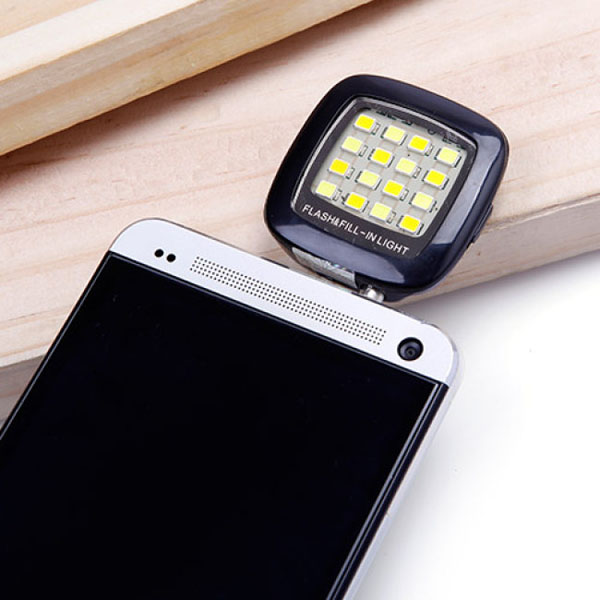 Đèn flash 16 bóng led siêu sáng hỗ trợ chụp hình