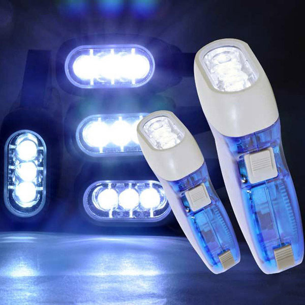 Đèn pin sạc tự động bằng tay siêu sángĐèn pin sạc tự động bằng tay siêu sáng