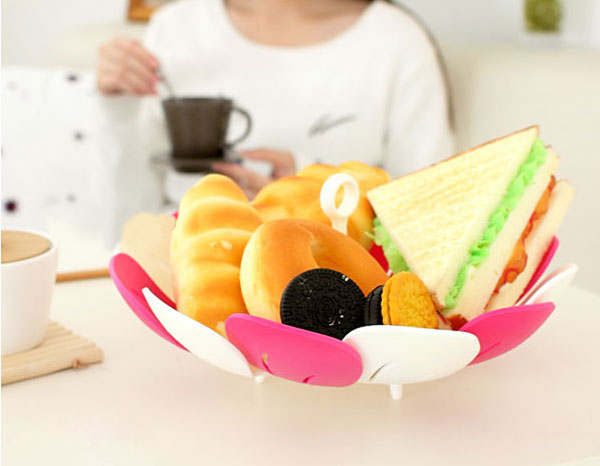 Đĩa đựng hoa quả gấp gọn