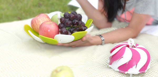 Bán sỉ đĩa đựng hoa quả gấp gọn