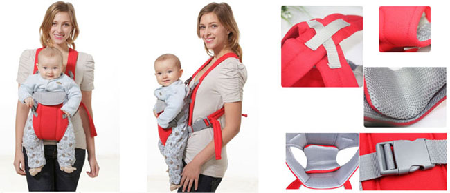 Địu em bé 4 tư thế baby carrier giá rẻ