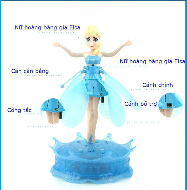 Bán buôn đồ chơi công chúa frozen bay phát nhạc
