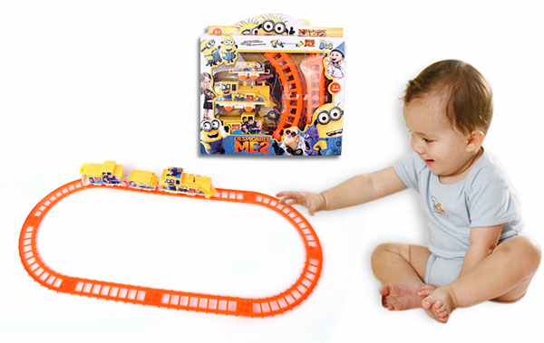 Đồ chơi đoàn tàu Despicable cho bé