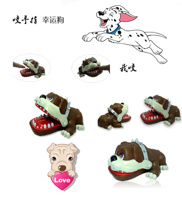 Đồ chơi khám răng chó bull cho bé