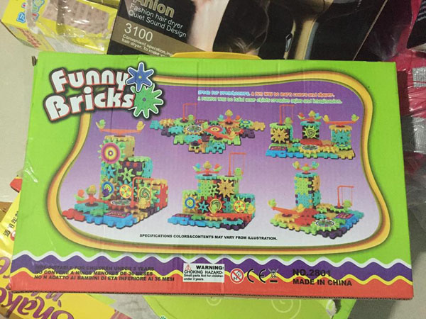 Đồ chơi lắp ghép bánh răng Funny Bricks