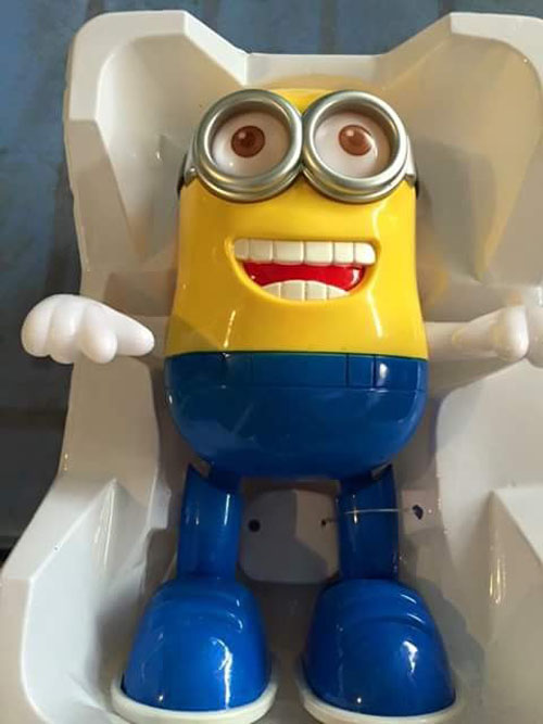 Móc chìa khóa minion biết nói
