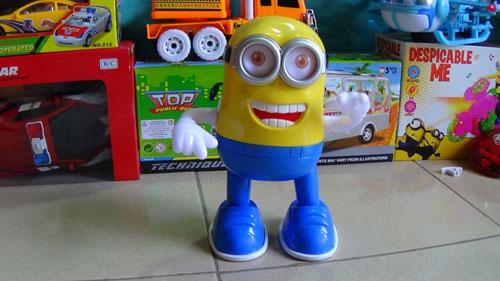 Móc chìa khóa minion biết nói