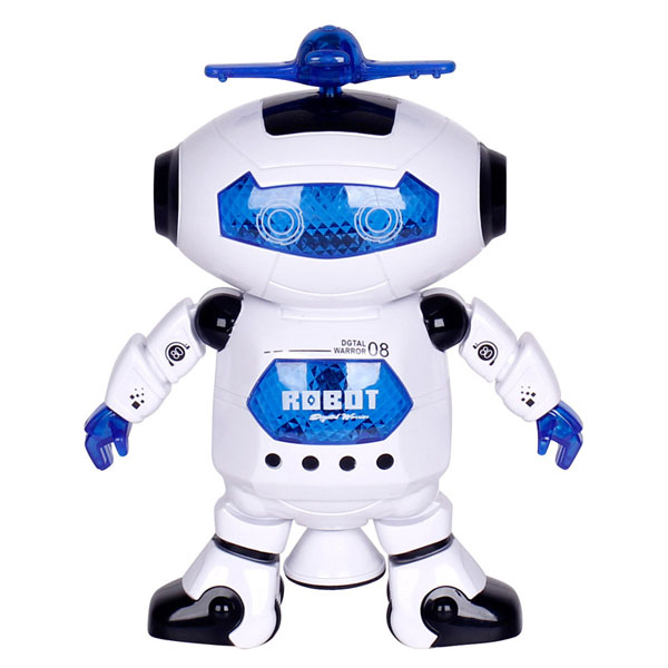 Bán sỉ đồ chơi robot nhảy múa xoay 360 độ