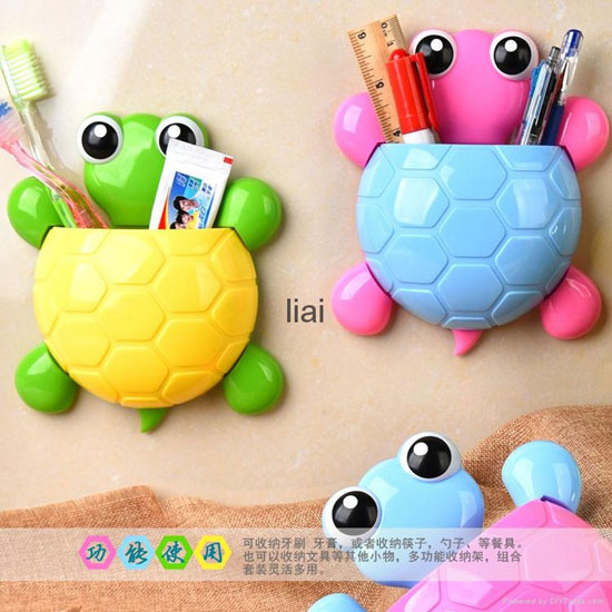 Dụng cụ để bàn chải đánh răng hình chú rùa