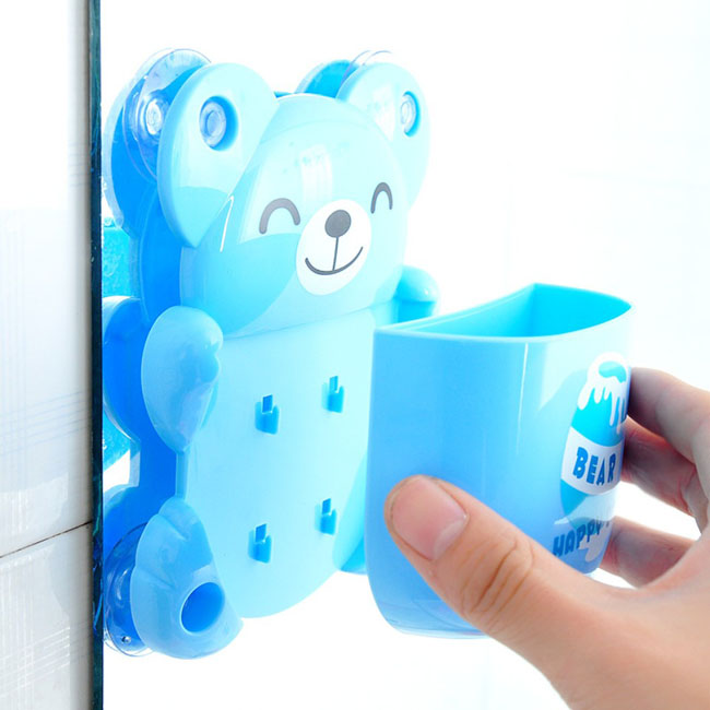 Giá để bàn chải đánh răng hình gấu giá rẻ