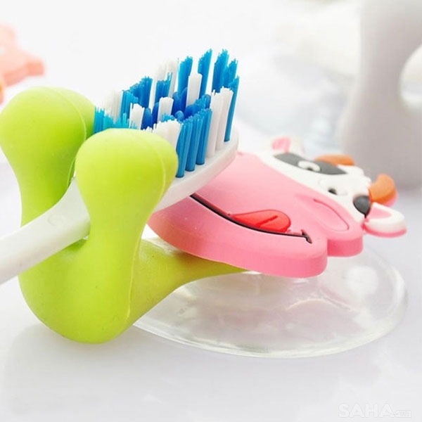 Dụng cụ kẹp bàn chải đánh răng hình thú
