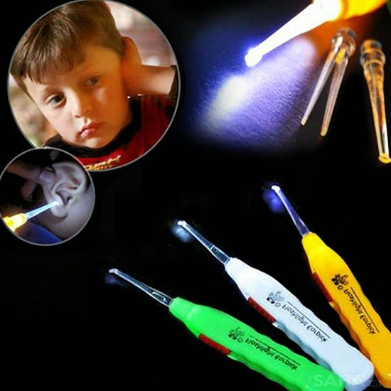 dụng cụ lấy ráy tai có đèn