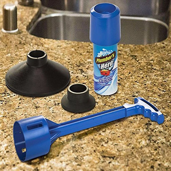 Dụng cụ thông tắc đa năng Plumber Hero
