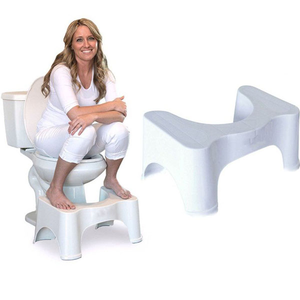 Ghế kê chân toilet , chống táo bón Chefman
