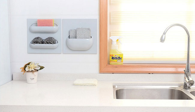 Bán sỉ kệ đựng đồ treo tường 4 in 1