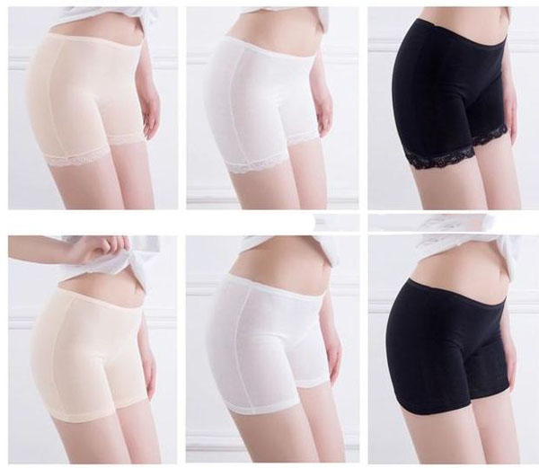 Hộp 4 quần lót cotton mặc váy cao cấp