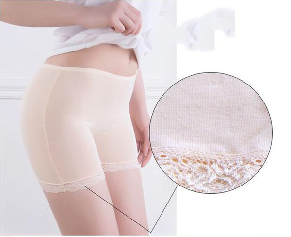 Hộp 4 quần lót cotton mặc váy cao cấp