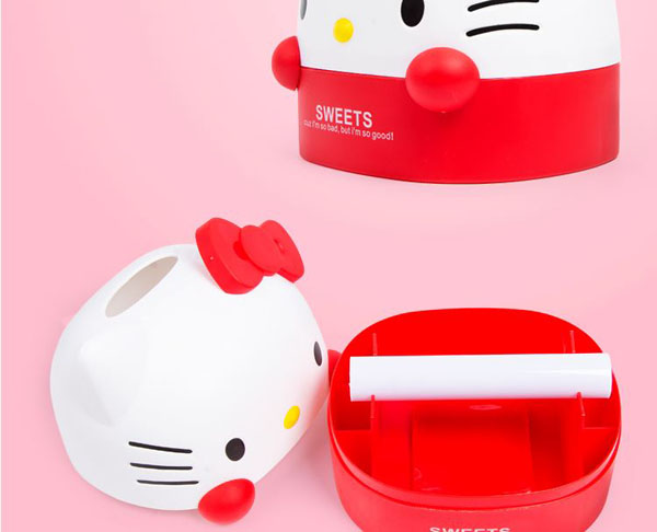Hộp đựng khăn giấy mèo kitty