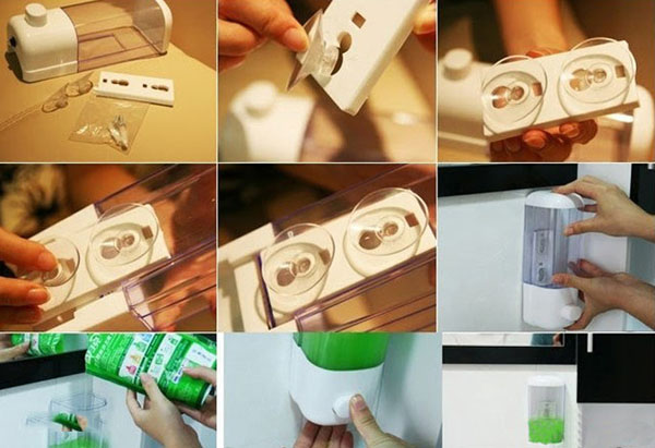 Bán sỉ hộp đựng nước rửa tay loại 1 ngăn