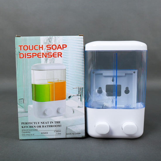 Bán buôn hộp đựng nước rửa tay loại 2 ngăn tiện dụng