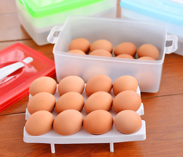 Hộp đựng trứng 2 tầng 24 quả tiện dụng