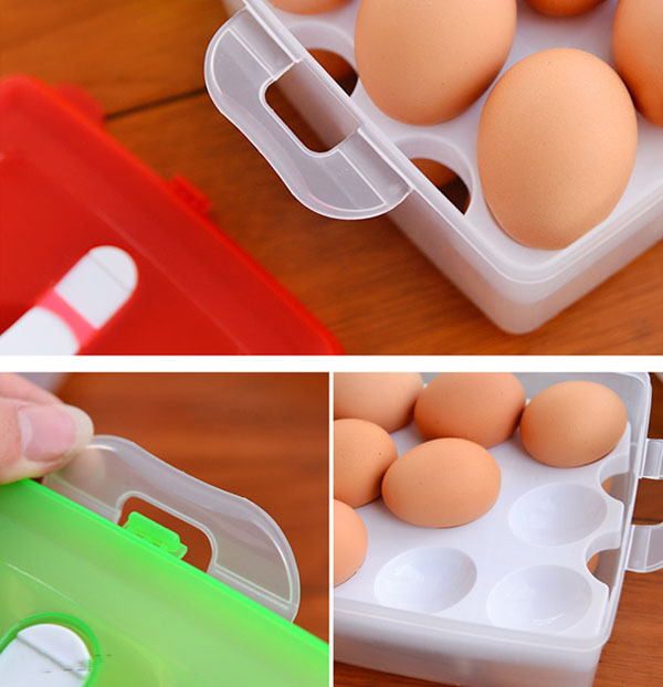 Bán sỉ hộp đựng trứng 2 tầng 24 quả