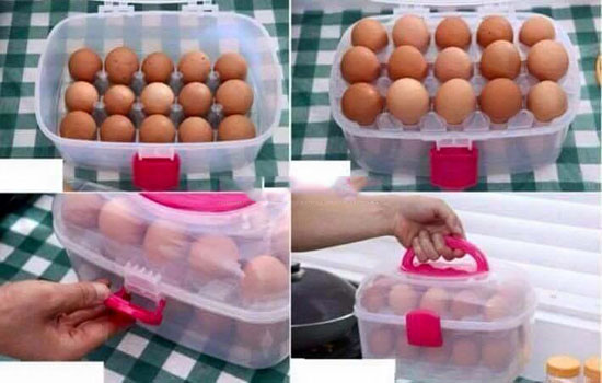 Bán sỉ hộp đựng trứng 2 tầng
