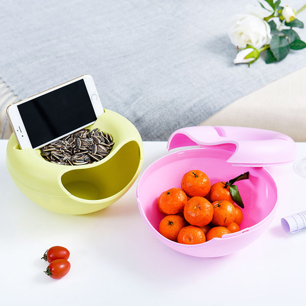 Hộp nhựa đựng đồ kiêm giá đỡ điện thoại