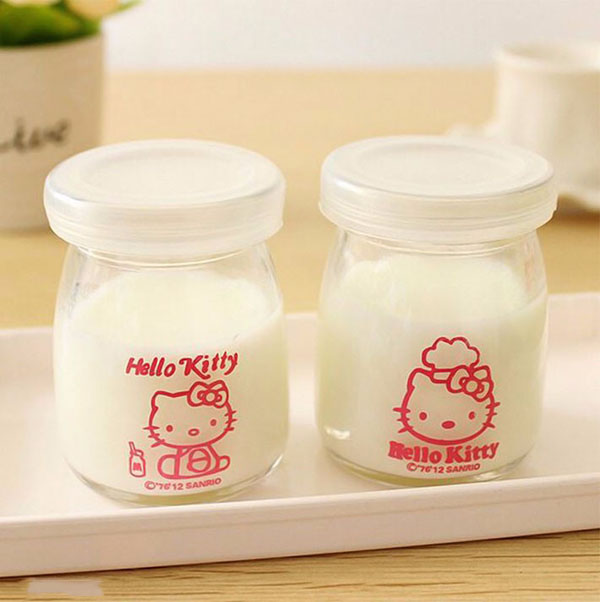 Bán buôn hũ thủy tinh đựng sữa chua