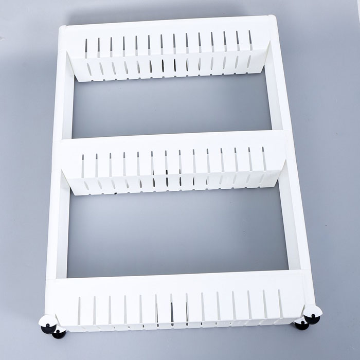 Bán buôn kệ để đồ 3 tầng có bánh xe