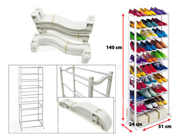 Bán sỉ kệ để giày dép 10 tầng cao cấp