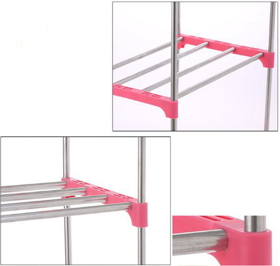 kệ để sách lắp ghép 4 tầng tiện dụng