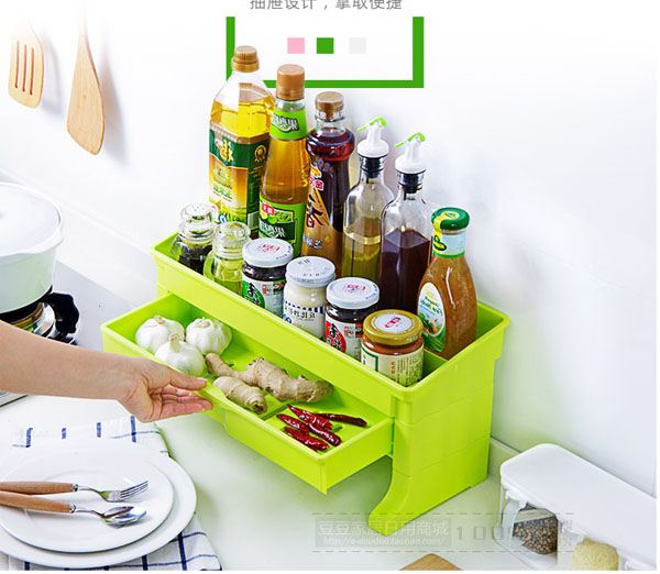 Bán buôn kệ đựng gia vị có ngăn kéo