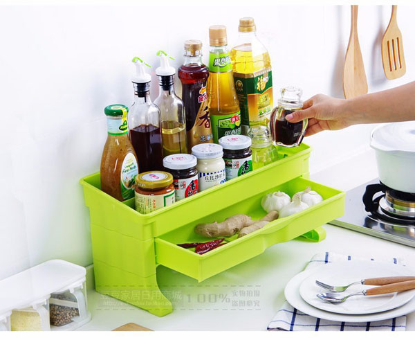 Bán sỉ kệ đựng gia vị có ngăn kéo