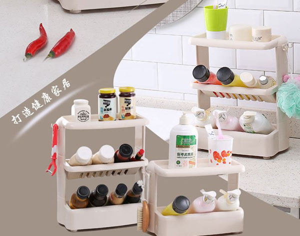 Kệ gia vị 3 tầng lắp ráp tiện dụng