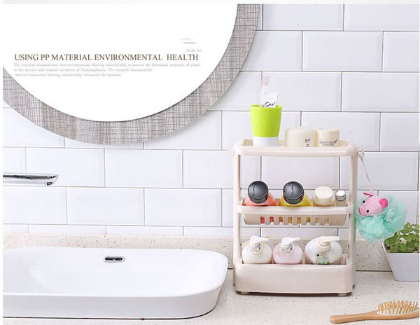 Kệ gia vị 3 tầng lắp ráp tiện dụng