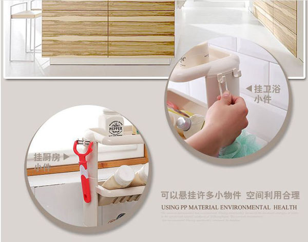 Kệ gia vị 3 tầng lắp ráp tiện dụng