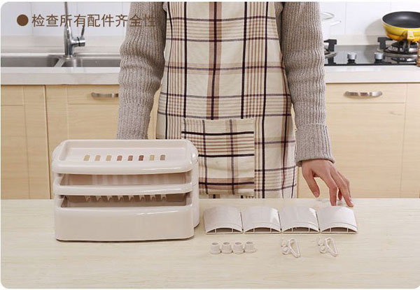 Kệ gia vị 3 tầng lắp ráp tiện dụng